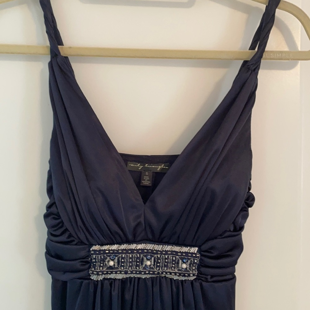City Triangles Y2K Navy Blue Cocktail Dress!